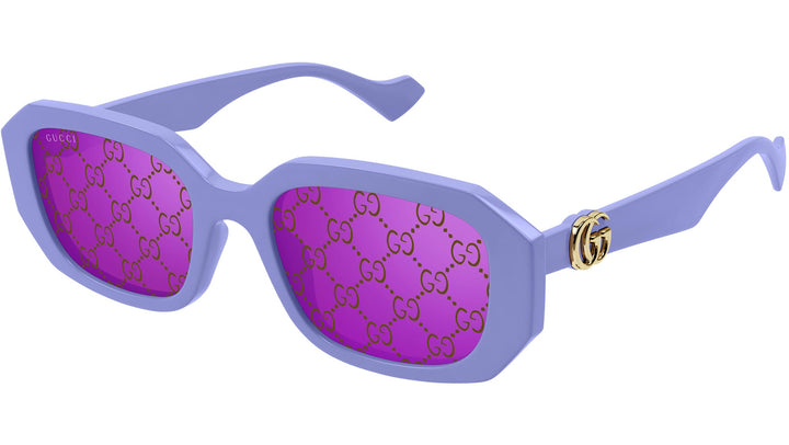 Gucci GG1535S Lilac Logo Lens Sunglasses