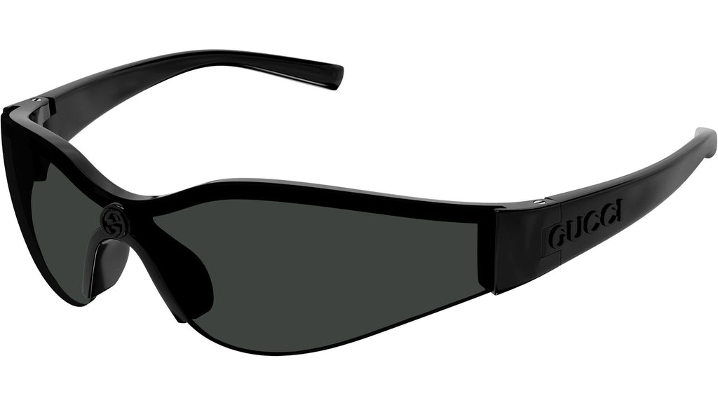 Gucci GG1651S Rimless Shield Sunglasses in Black – Designer  display picture 3