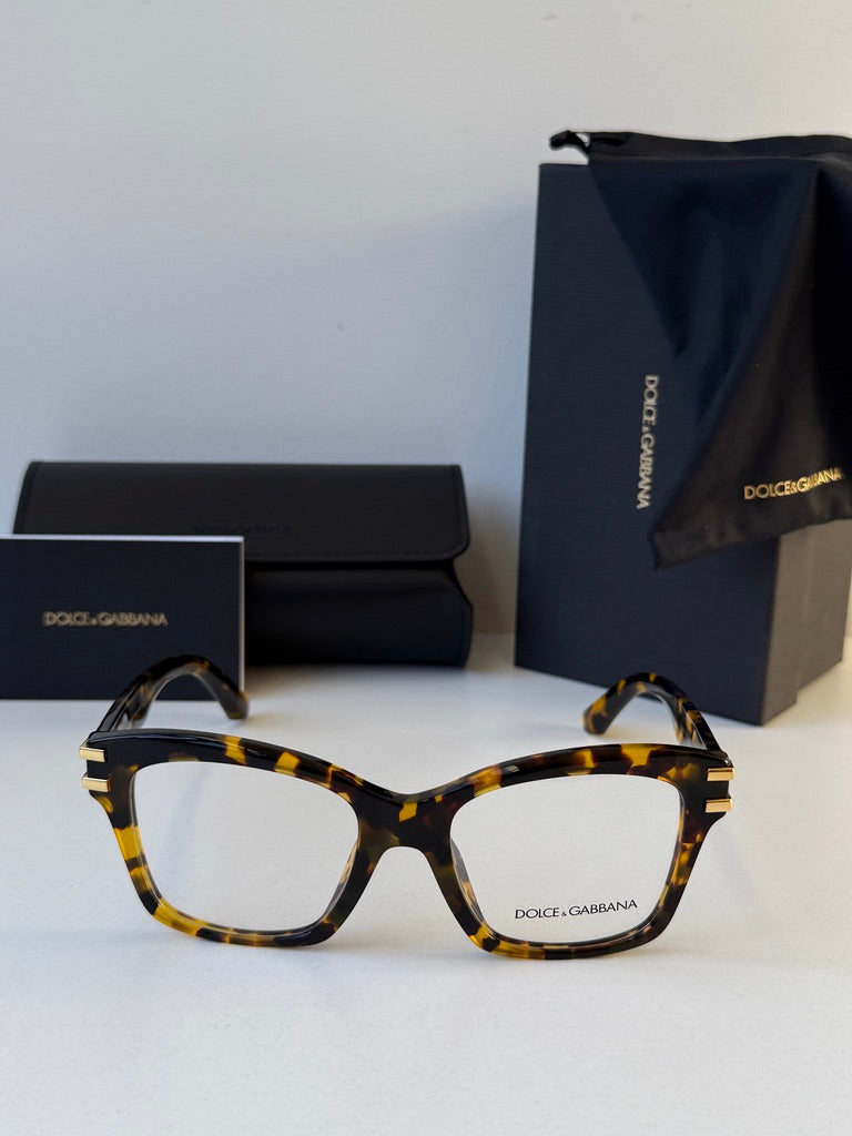 Dolce & Gabbana DG3419 Oversized Brown Frames