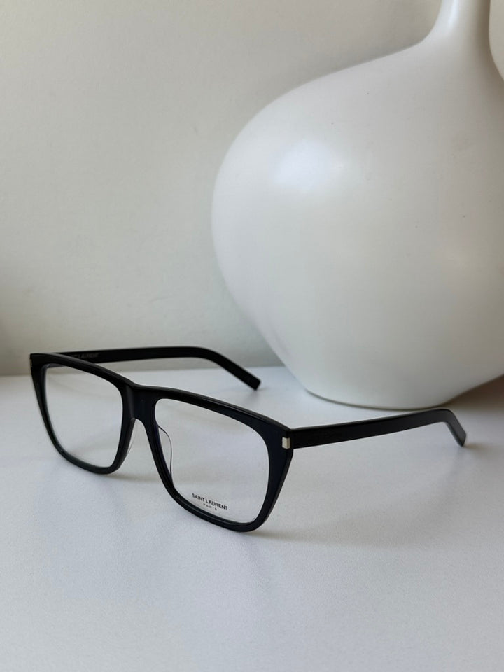 Monturas de anteojos Saint Laurent SL291 Mica Cat Eye en marrón