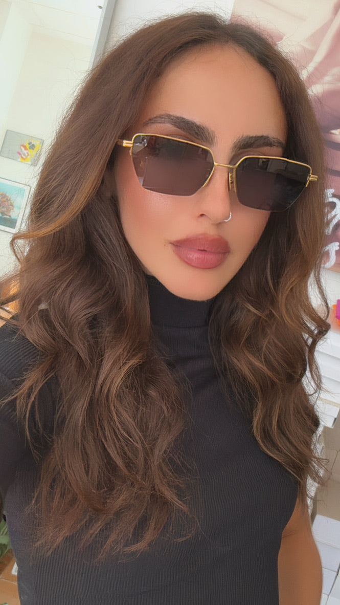 Bottega Veneta BV1107S Metal Sunglasses