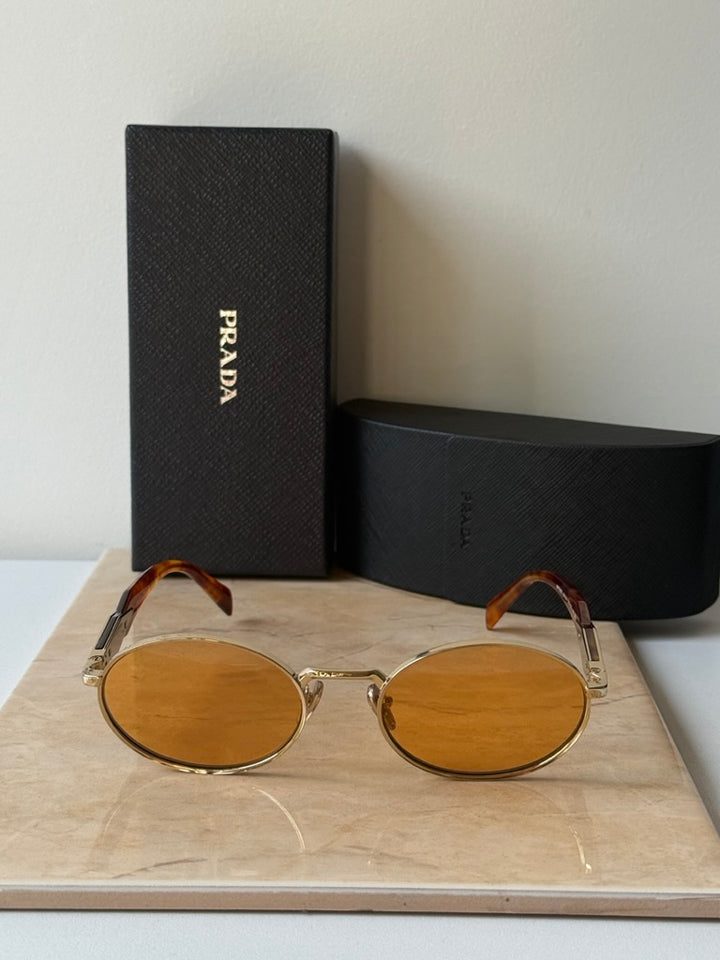 Prada PR65ZS Sunglasses in Orange Lens