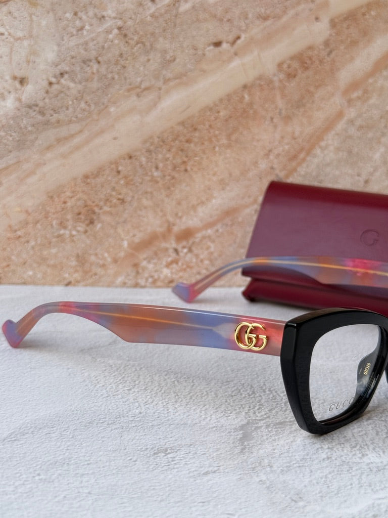 Gucci GG1334O Cat Eye Frames in Black Pink