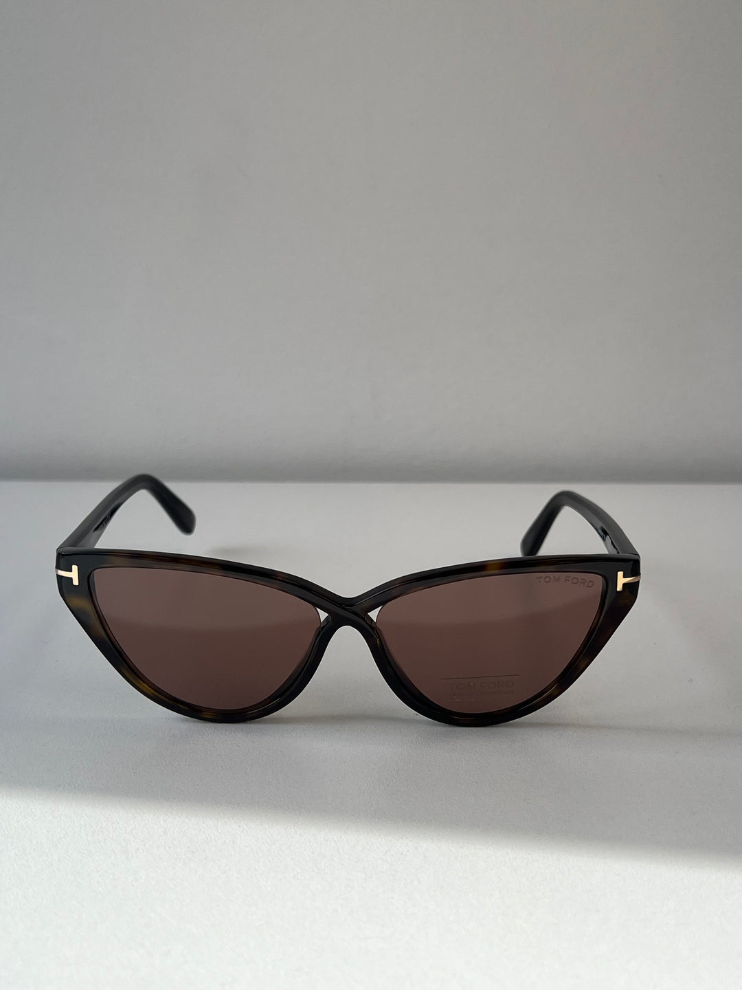 Tom Ford Indiana FT0497 Gafas de sol de aviador con espejo en oro rosa