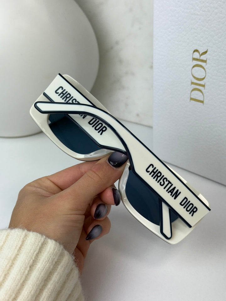 Dior Pacific S1U Sunglasses in White