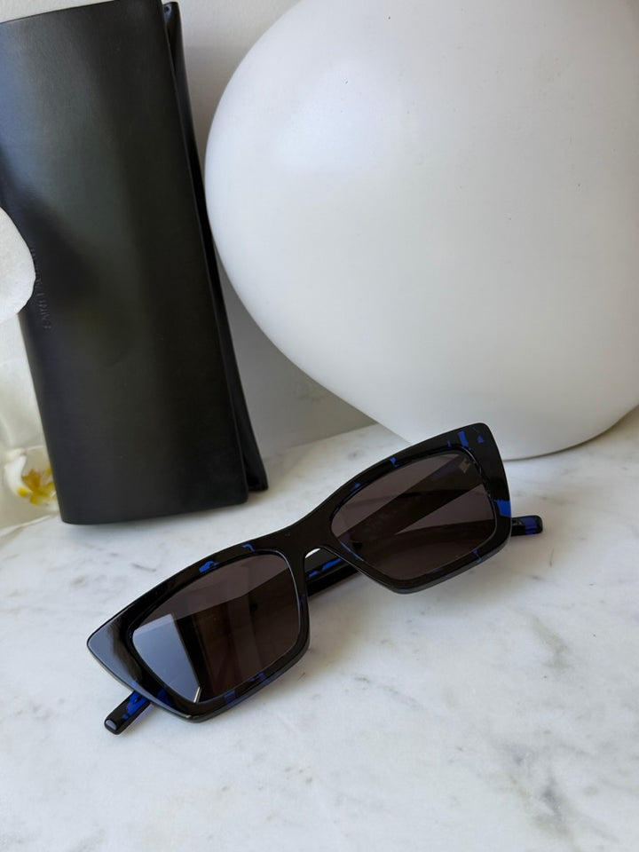 Saint Laurent SL276 Mica Gafas de sol tipo ojo de gato en negro
