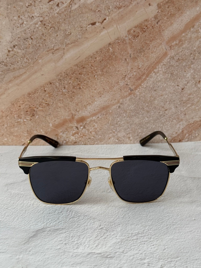 Gafas de sol de aviador doradas Gucci GG1288SA
