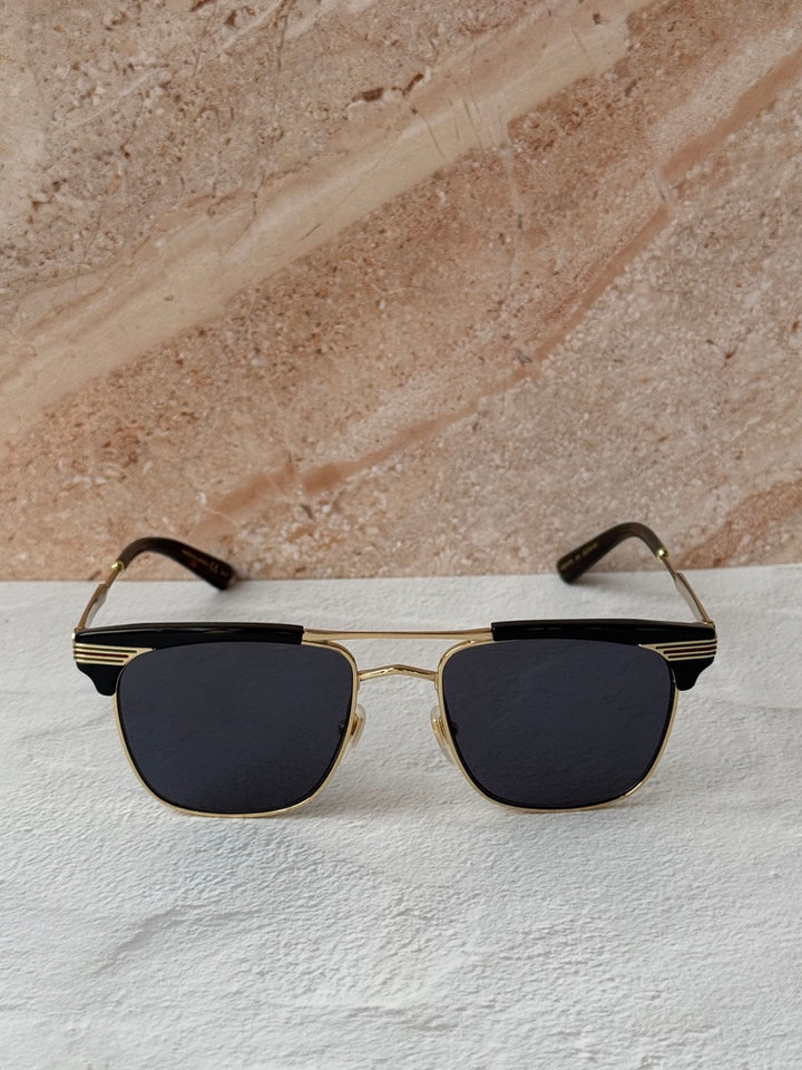 Gafas de sol de aviador doradas Gucci GG1288SA