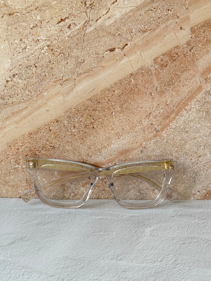 Gucci GG2066O Cat Eye Frames in Transparent Clear