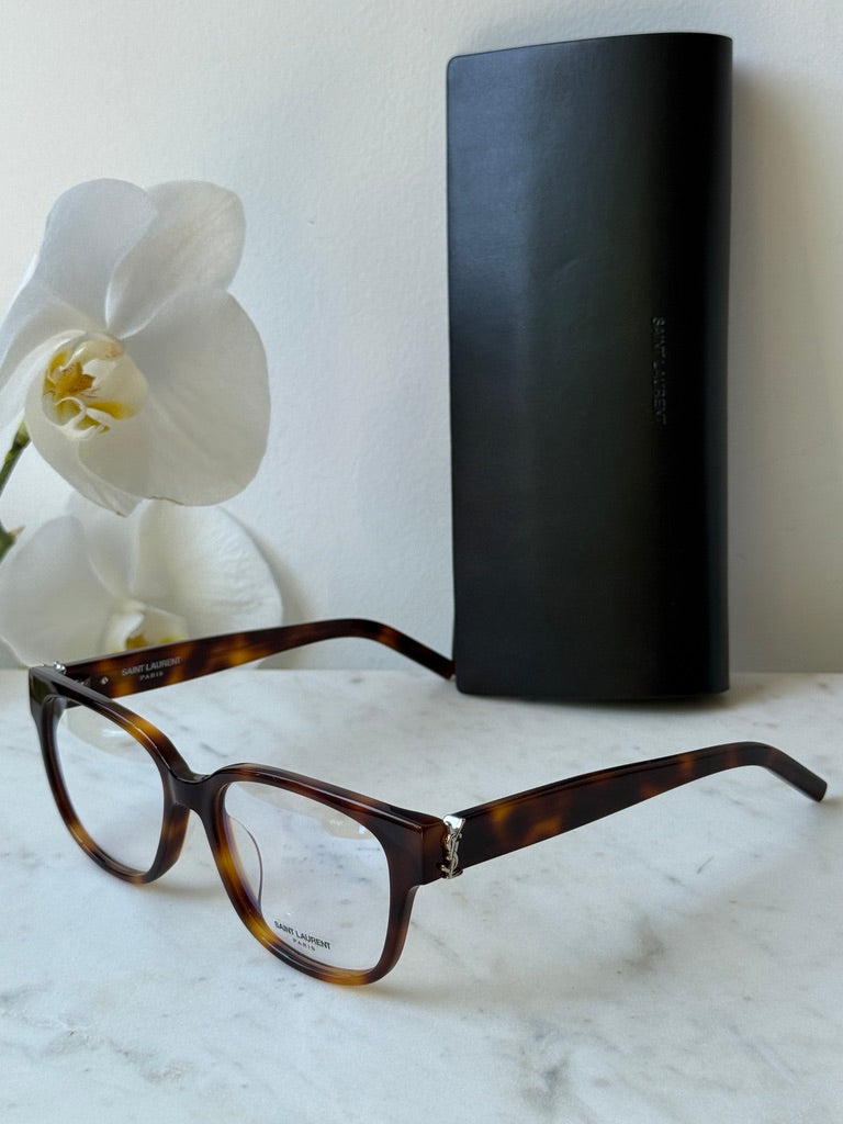 Monturas de anteojos Saint Laurent SLM108 en transparente