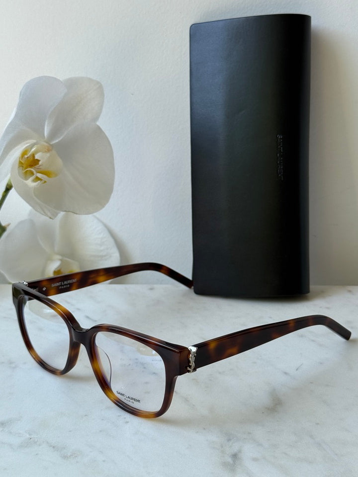 Monturas de anteojos Saint Laurent SLM108 en transparente