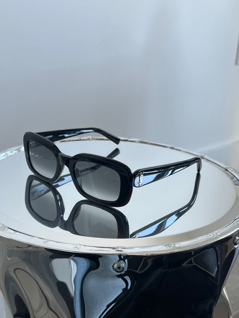 Saint Laurent SL M130 Sunglasses in Black