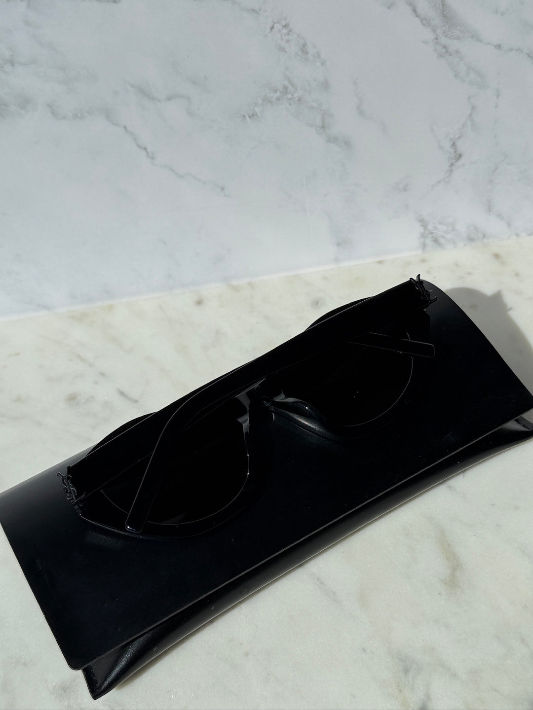 Saint Laurent SLM60 Sunglasses in Black
