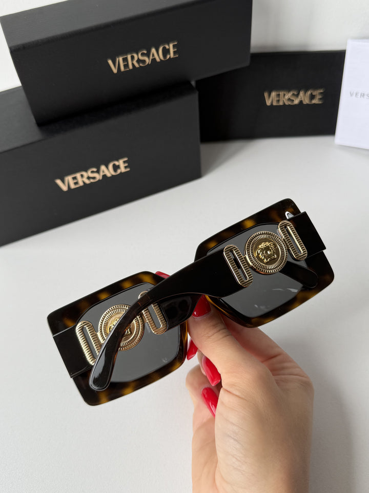 Versace VE4478U Sunglasses in Havana Brown