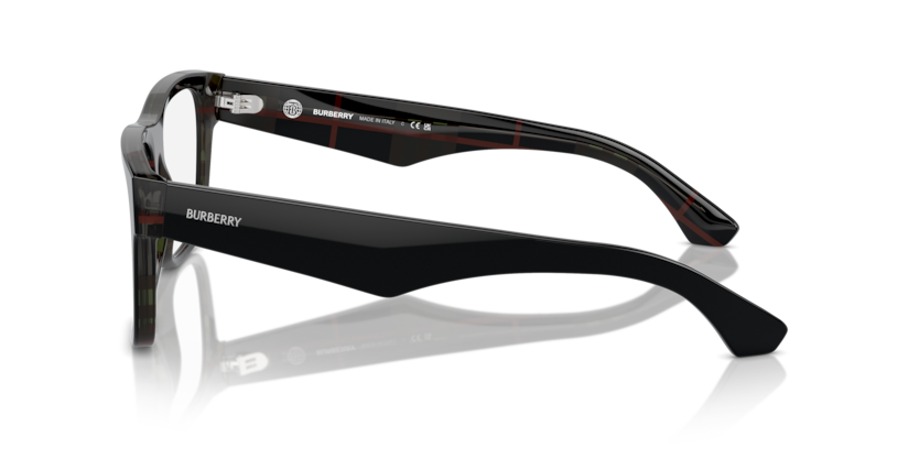 Burberry BE2411F Black Vintage Check Print Frames