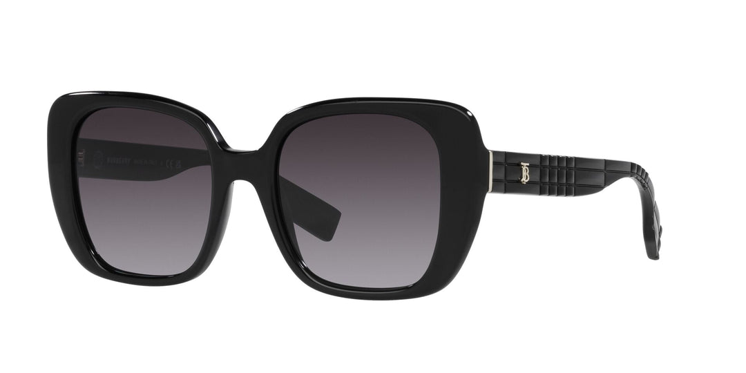 Burberry BE4371 Helena Sunglasses in Black Polarized