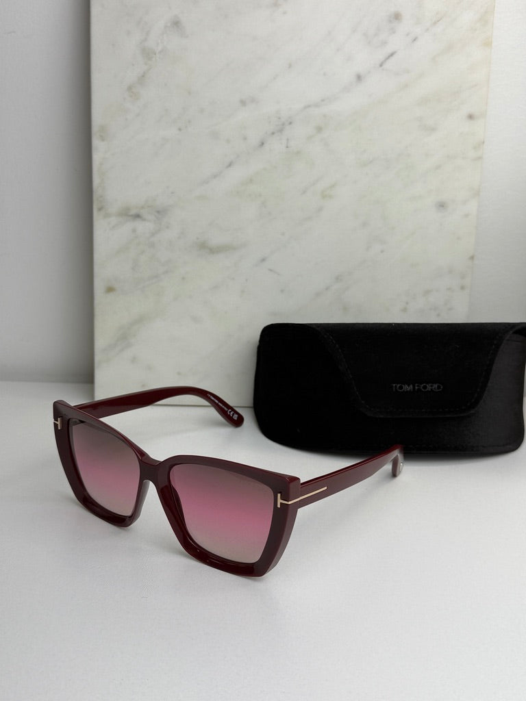 Tom Ford Scarlet FT0920 Sunglasses in Burgundy