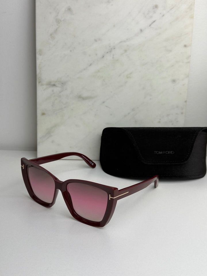 Tom Ford Scarlet FT0920 Sunglasses in Burgundy