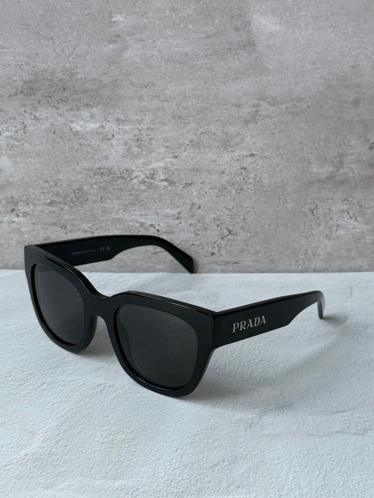 Prada PR C04S Butterfly Sunglasses in Black
