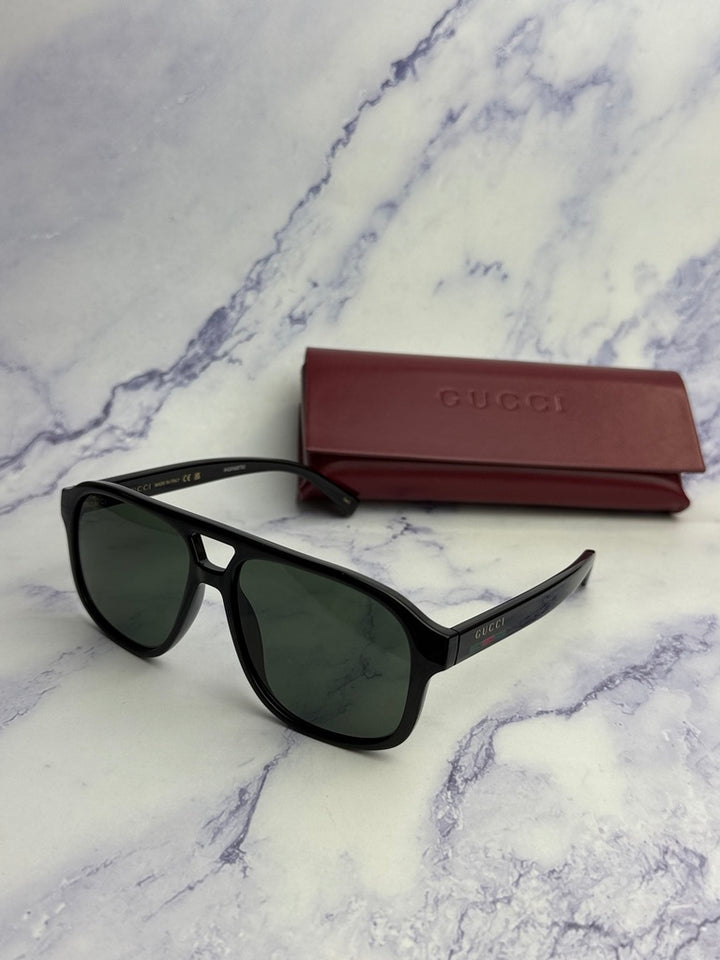 Gucci GG1856S Black Aviator Sunglasses