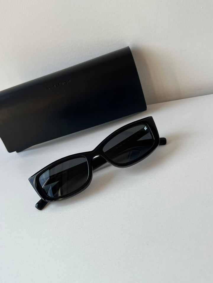 Saint Laurent SL658 Sunglasses in Black