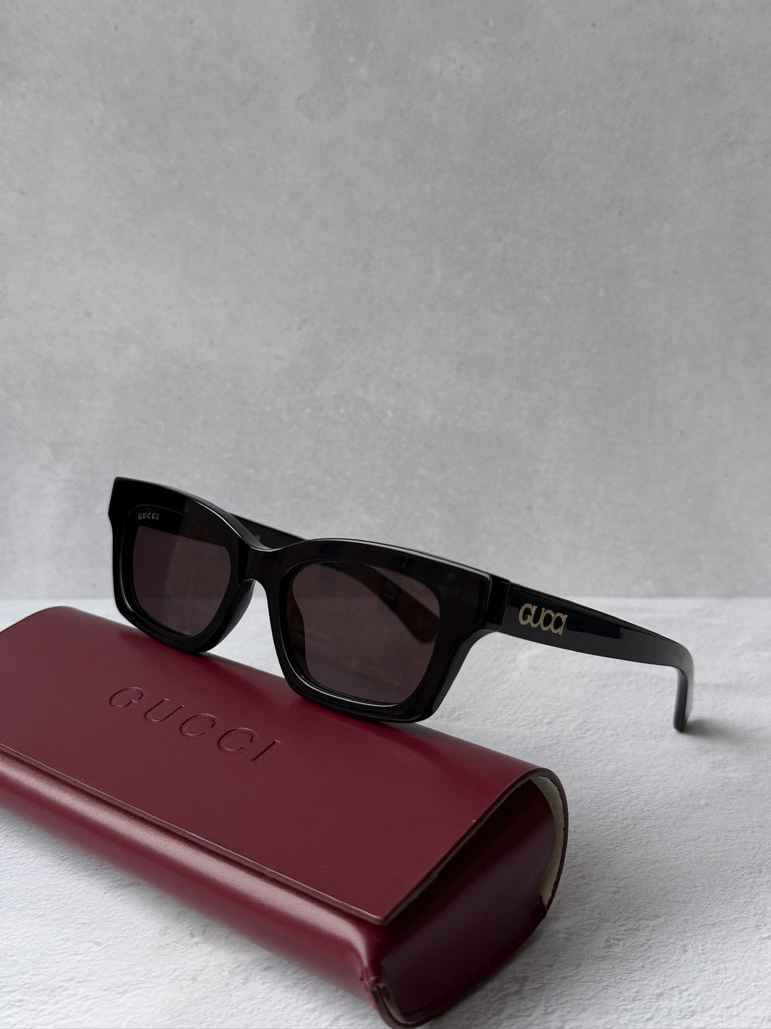 Gucci GG1790S Cat Eye Sunglasses in Black