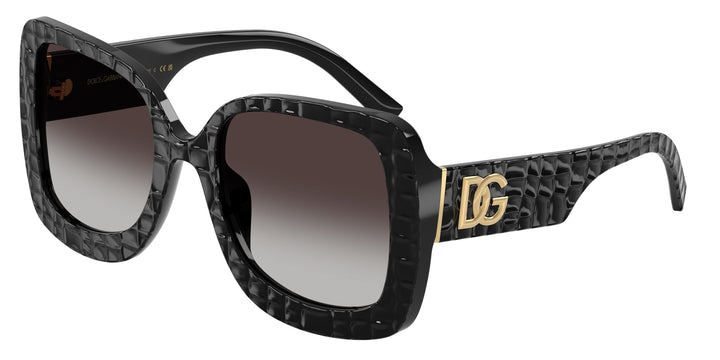 Dolce & Gabbana DG4513 3D Snake Black Sunglasses