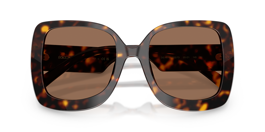 Dolce &amp; Gabbana DG2298B Gafas de sol con escudo negro cristalino 