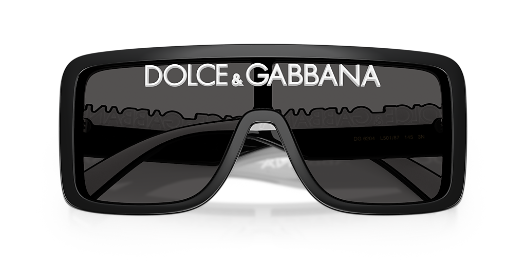Dolce & Gabbana DG6204L Black Mask Sunglasses