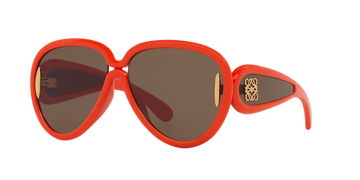 Loewe LW40132I Paula's Ibiza Sunglasses in Orange