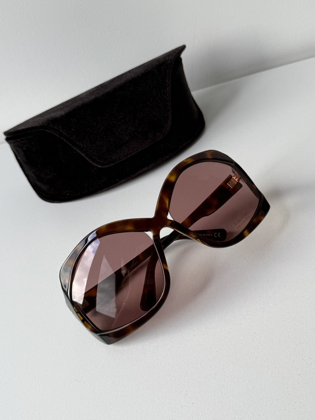 Tom Ford Cheyenne FT0903 Gafas de sol marrones extragrandes