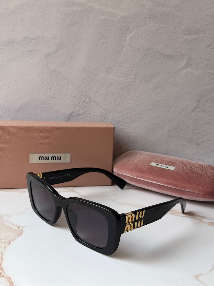 Miu Miu MU07YS Black Sunglasses