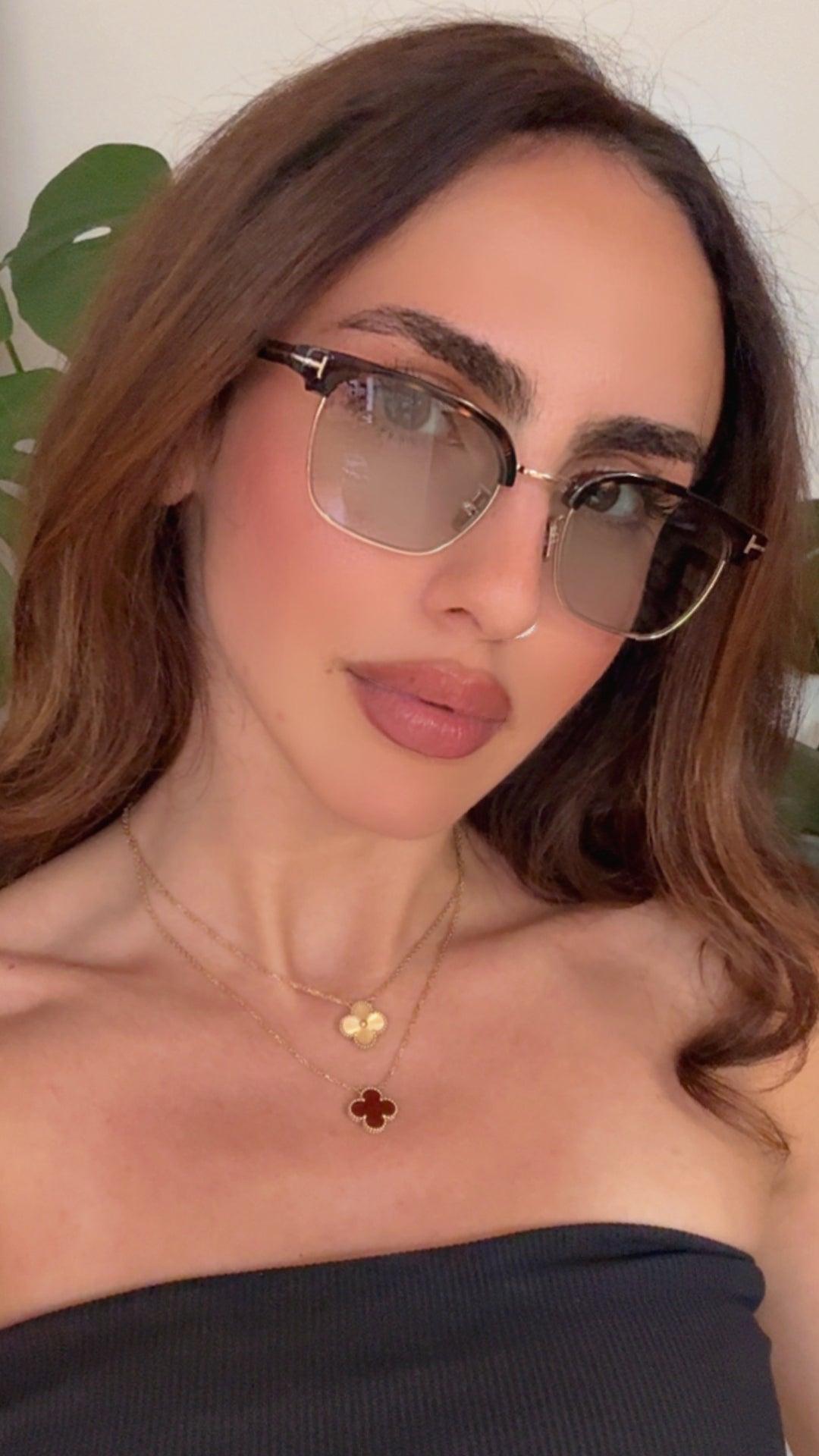 Tom Ford Camilla FT0682 Gafas de sol tipo ojo de gato 