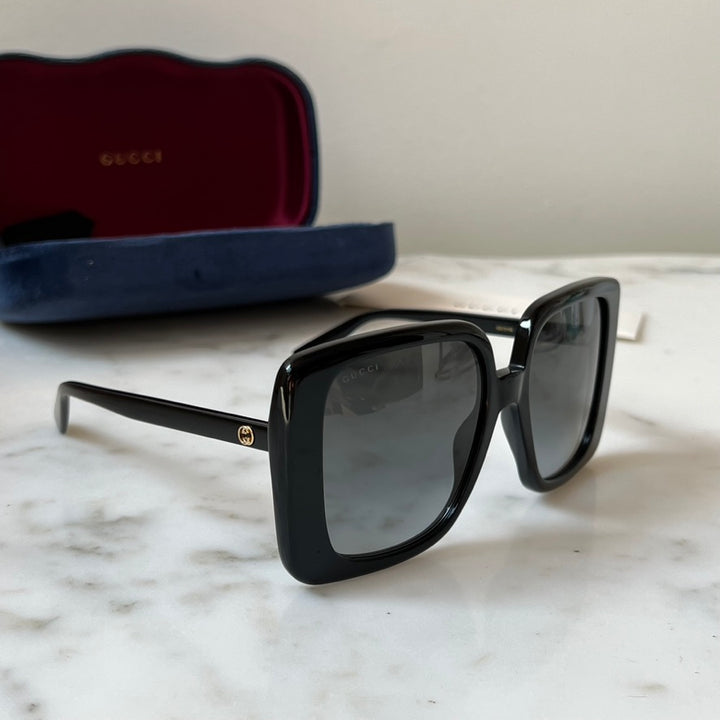 Gucci GG1314S Oversized Square Sunglasses in Black