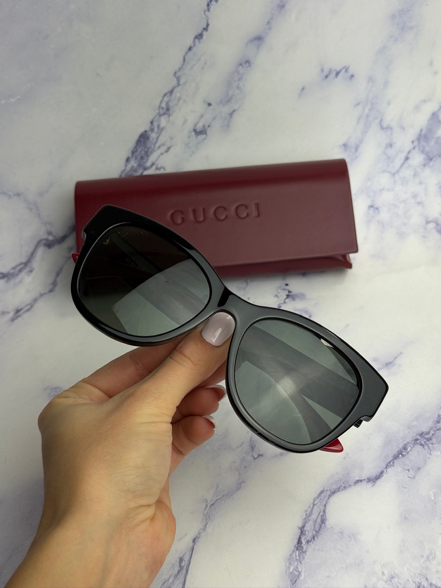 ayaママ ☆美品☆GUCCI サングラス GUCCI（グッチ） サングラス 「GUCCI/グッチ」オーバル サングラス