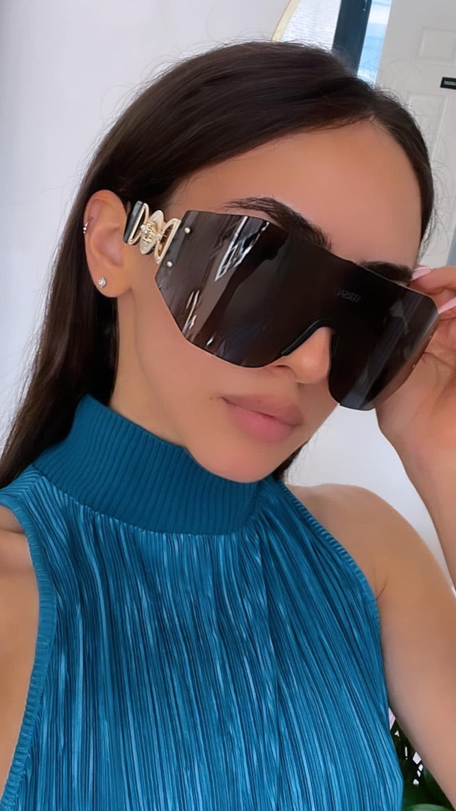 Versace 2025 shield sunglasses