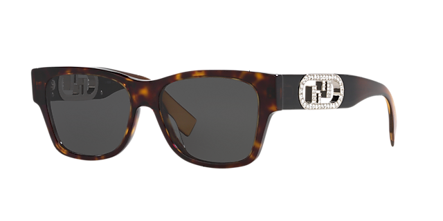 Fendi FE40081I Crystal Logo Sunglasses