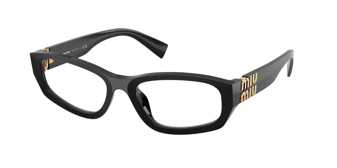 Miu Miu MU04YV Black Eyeglasses Frames