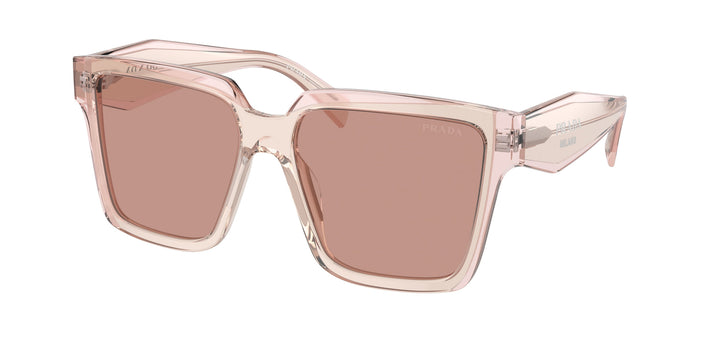 Prada PR24ZS Oversized Sunglasses in Pink