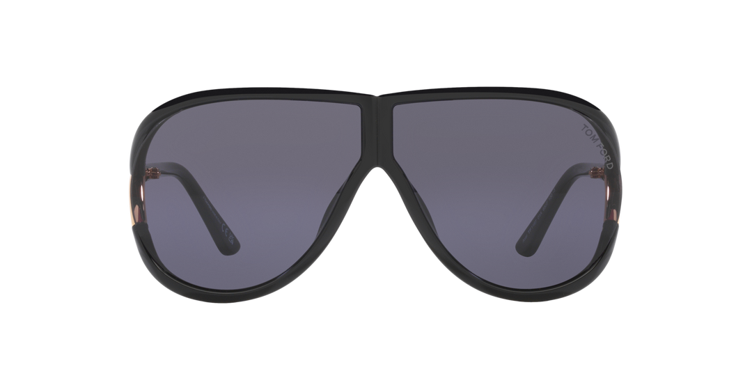 Tom Ford Axel FT1197 Aviator Sunglasses in Black - Product Image 3 - Designer Daydream