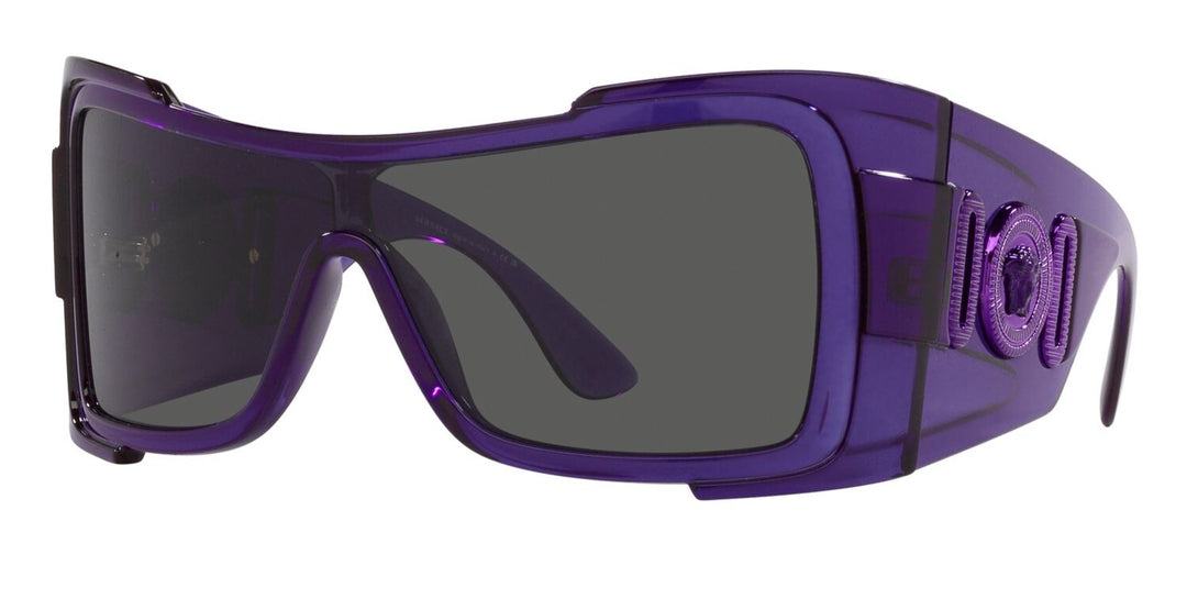 Versace VE4451 Mask Sunglasses in Purple