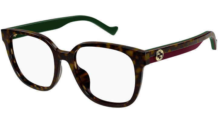 Monturas cuadradas Gucci GG1192O en negro 