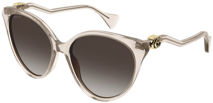 Gucci GG1011S Cat Eye Sunglasses in Clear