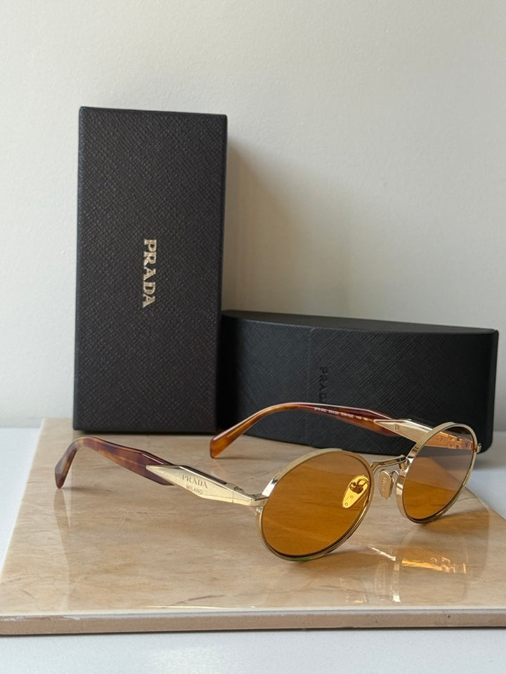 Prada PR65ZS Sunglasses in Orange Lens