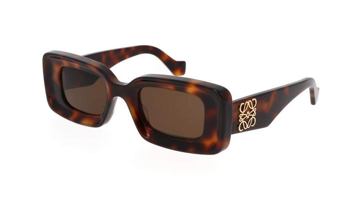 Loewe LW40101I Anagram Sunglasses in Havana Brown