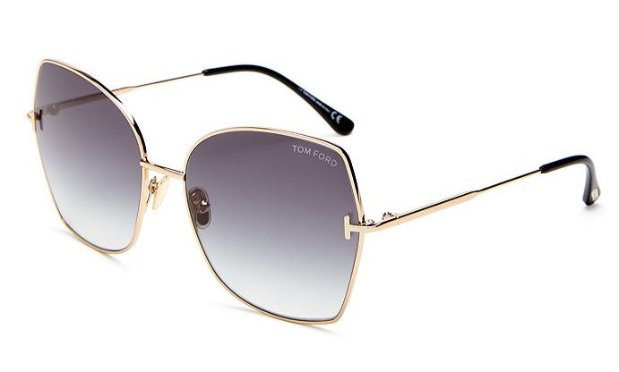 Tom Ford Farah TF0951 Gafas de sol en oro rosa