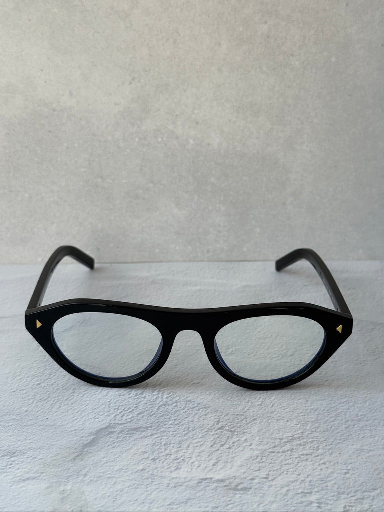 Prada PR B15S Black Bluelight Sunglasses