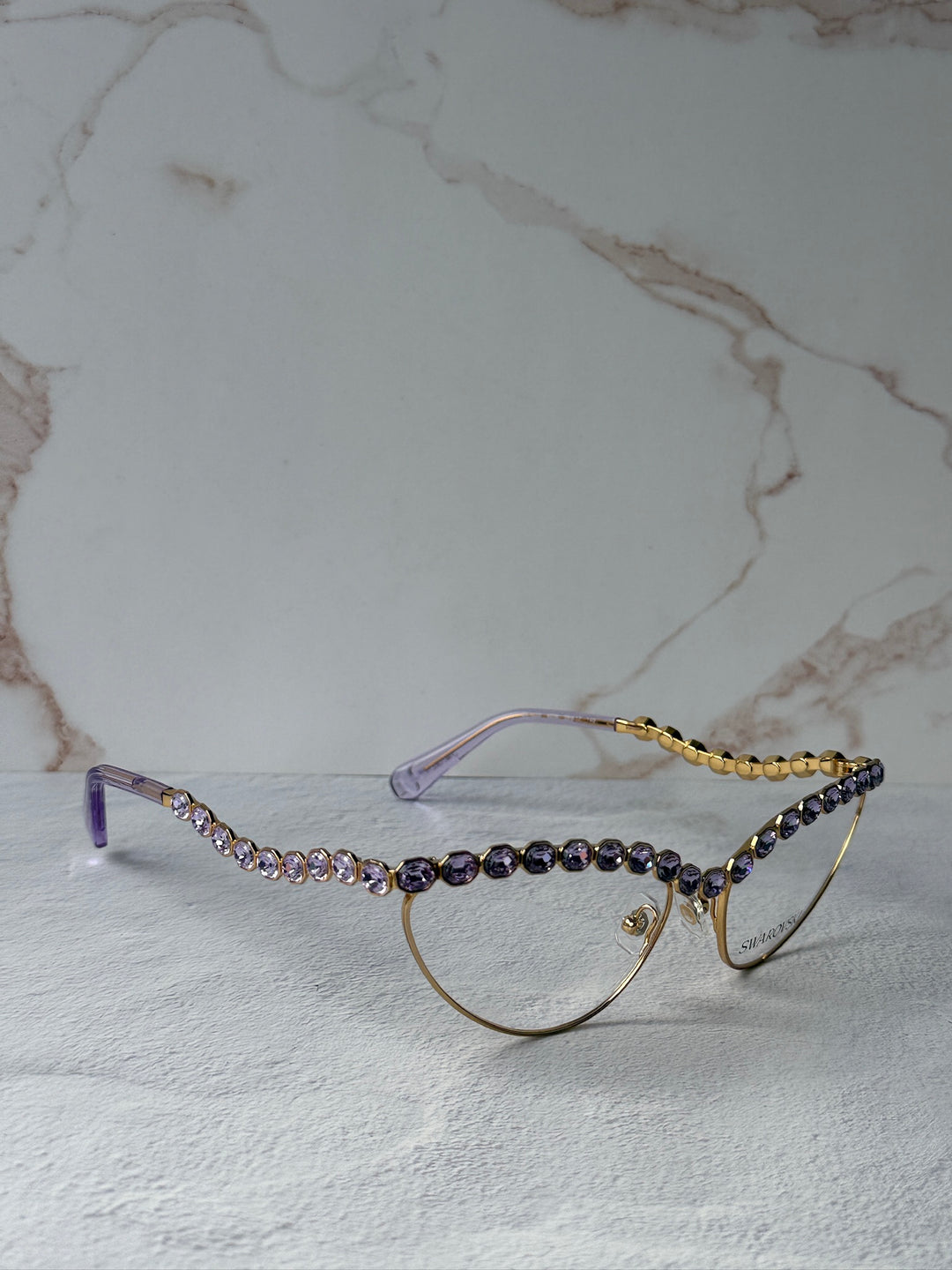 Swarovski SK1030 Crystal Cat Eye Eyeglasses Frames