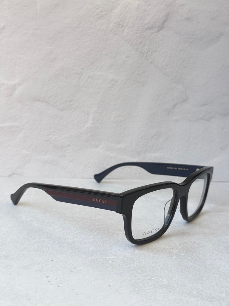 Monturas cuadradas Gucci GG1192O en negro 