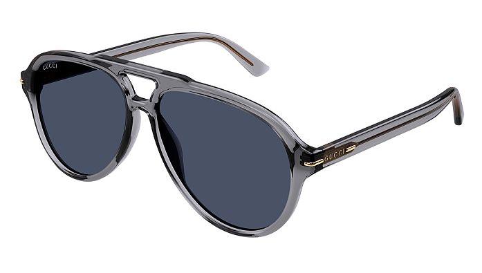 Gafas de sol Gucci GG1207SA dorado gris